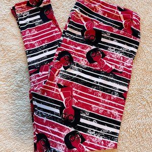 NWOT LuLaRoe The Disney Collection Incredibles Edna Mode Leggings HTF Unicorn